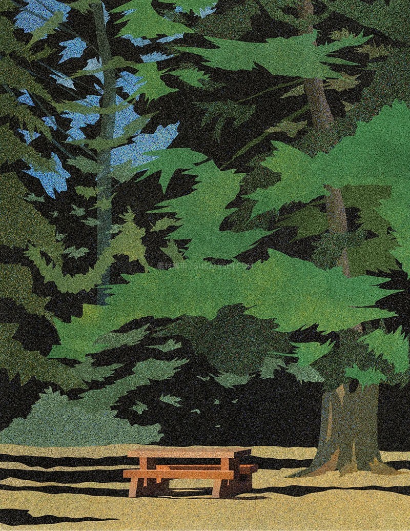 电子沙画艺术Procreate+PS笔刷